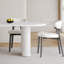 Table de salle à manger en bois massif de style français French Cream-110329484