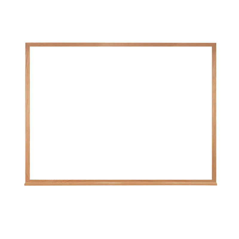 Ghent High Pressure Laminate Wall Whiteboard, 36'' H x 48'' W, With Markers, Wood