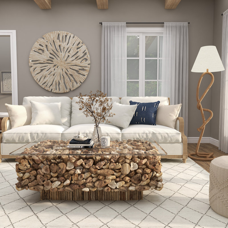 Highland 63'' Brown Traditional Floor Lamp