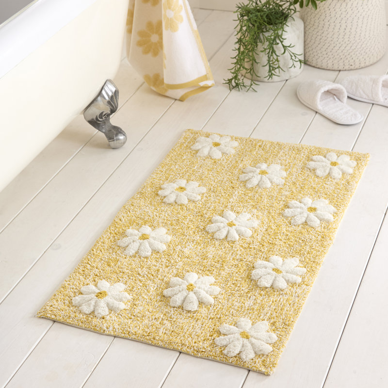 Cotton Blend Bath Mat