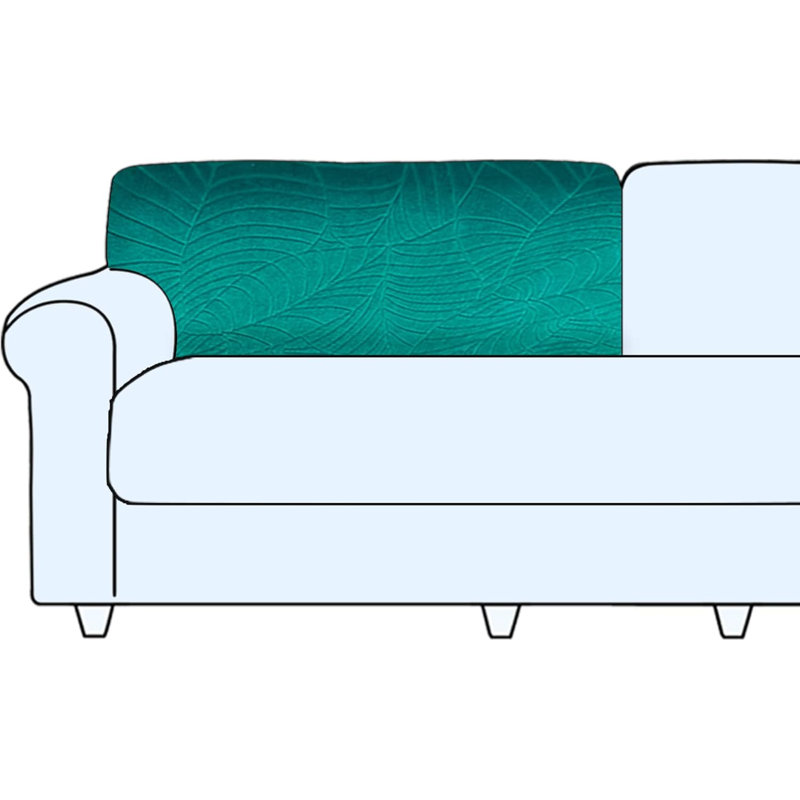 Outdoor Patio Sofa Cover, Blue Polyester