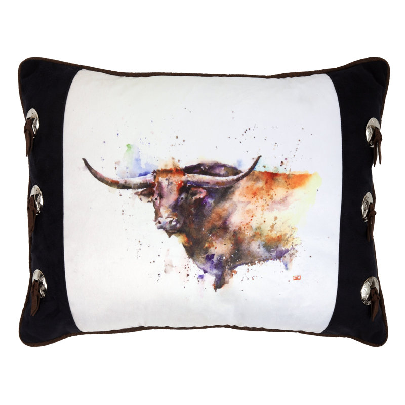 Coussin décoratif ouvert 16 "x 20" avec insert inclus Carstens, Inc. Dean Crouser