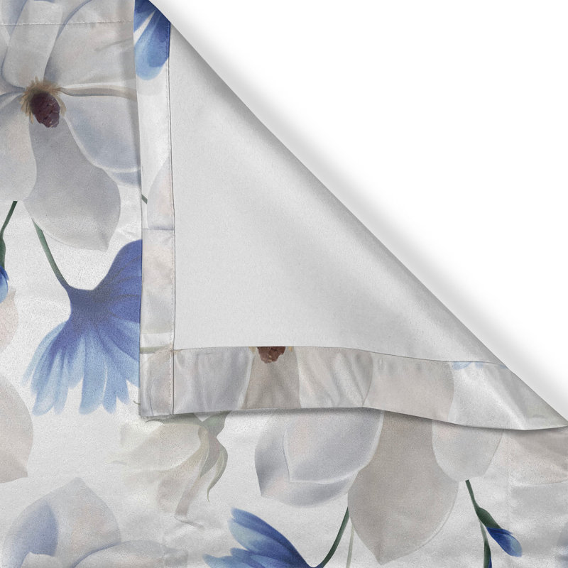 Semi Sheer Curtain Pair