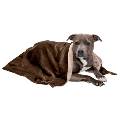 Waterproof Faux Velvet Throw Blanket