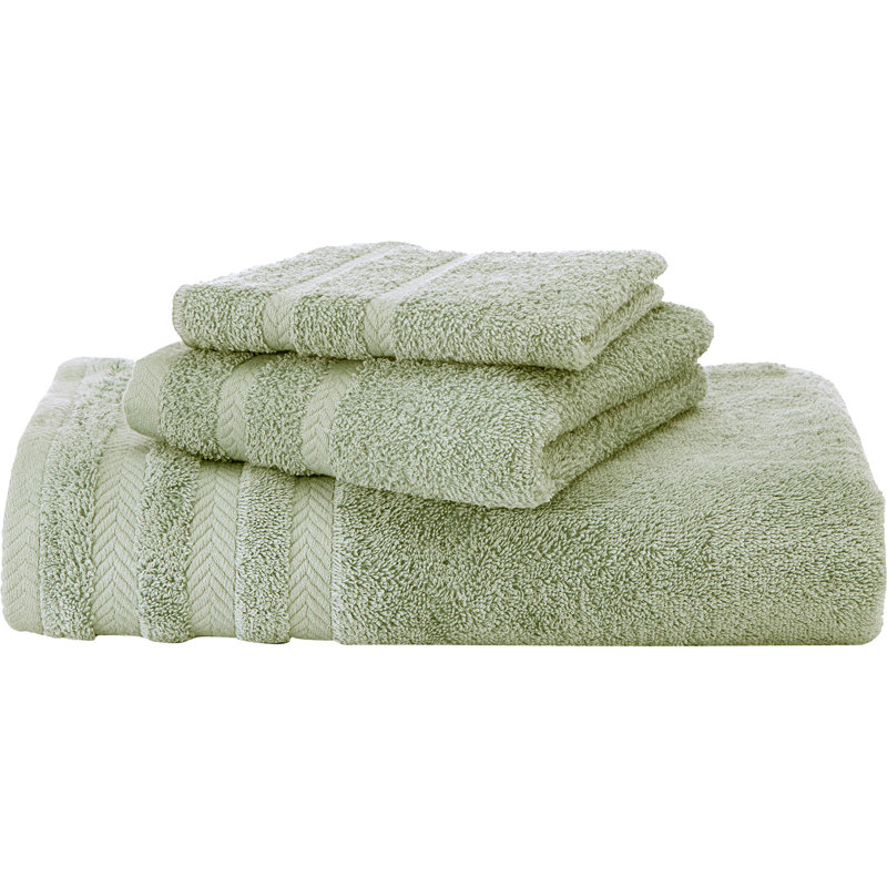 Drap 100% coton de qualité égyptienne Martex, Jade doux