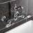 Kingston Brass Willshire Double-Handle 2-Hole Wall-Mount Bridge Kitchen Faucet-93672671
