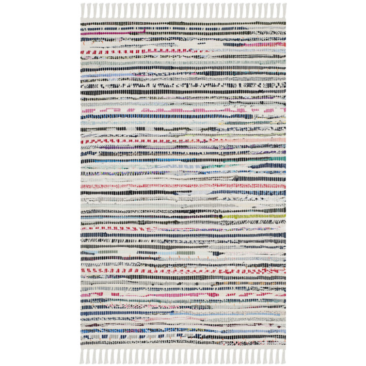 Conner Rug Hand Woven Cotton Striped Rug
