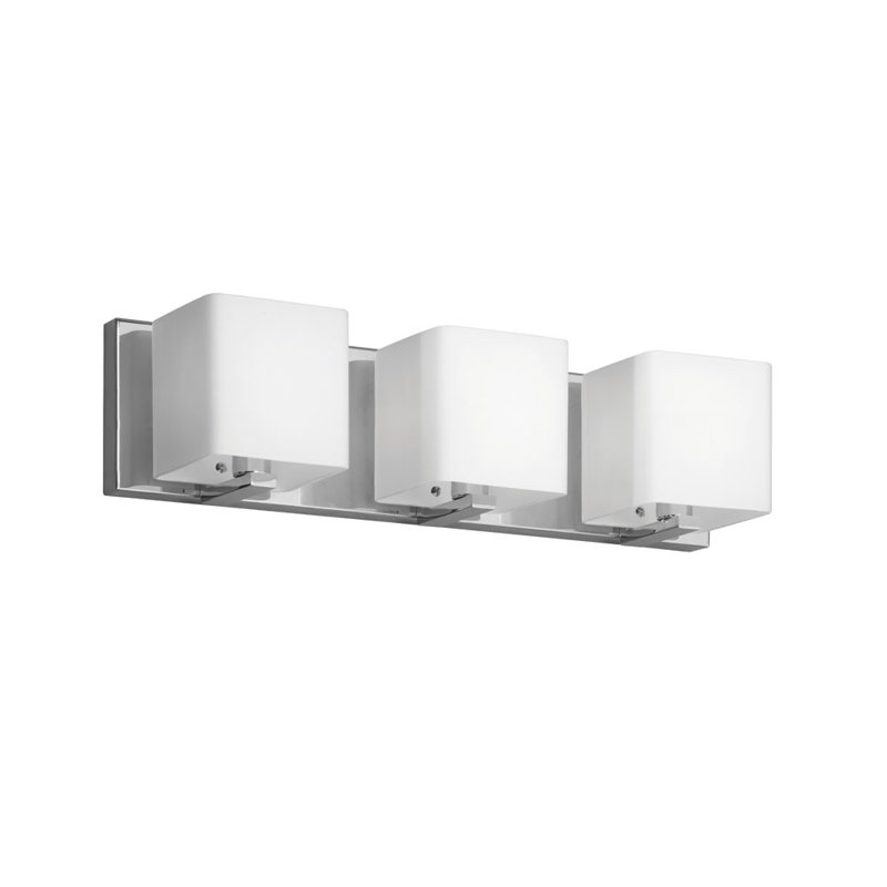Barre d'éclairage de salle de bain 3 lumières Verona
