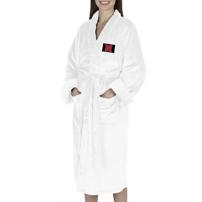 NCAA Nebraska Cornhuskers - robe blanche soyeuse, vêtements de sport, petits / moyens