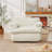 Crosby Swivel Upholstered Accent Chair with Ergonomic Back-115319614