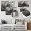 Gris - Fabrication industrielle - Usine, impression d'art mural-572887747-572887800
