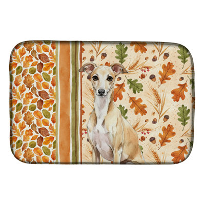 Tapis de séchage d'automne Fawn Italian Greyhound Heirloom
