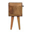 Gelsomina 20cm W Solid Wood Bedside Table-757026216