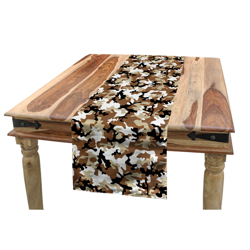 Camouflage Table Runner, 72" x 16"