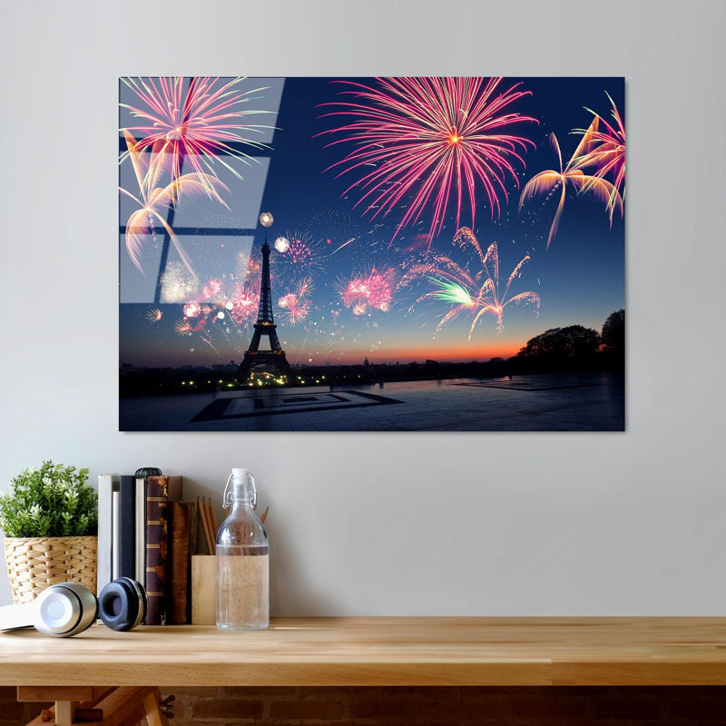 Boze Wall Decor on Tempered Glass