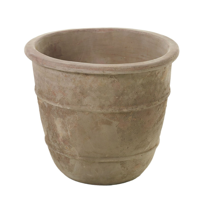 Pot de fleurs en céramique, Brun