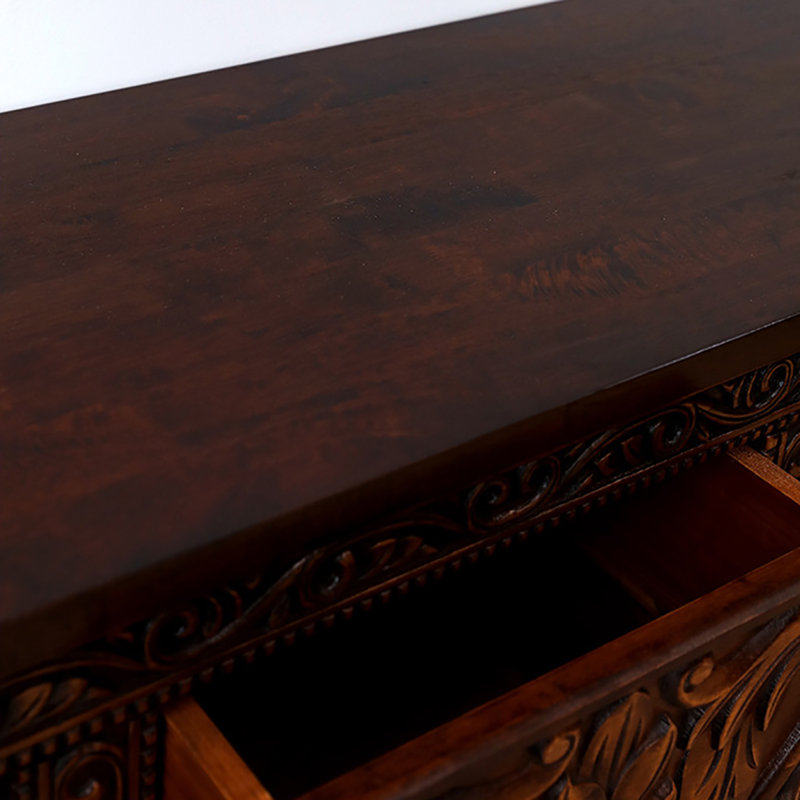 Wabi-sabi style sideboard cabinet