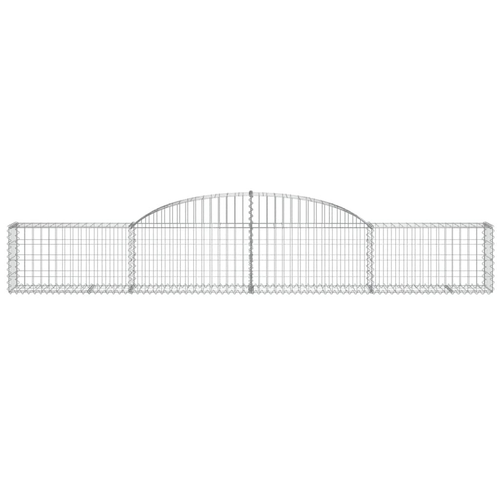 Briceida Silver Galvanised Iron Gabion Baskets