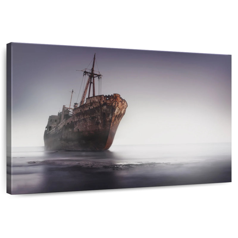 Mehar Shipwreck, 16" H x 24" W
