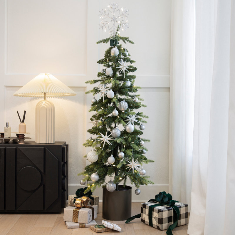 Arbre de Noël illuminé épinette Joyful Glow 4,6 pi