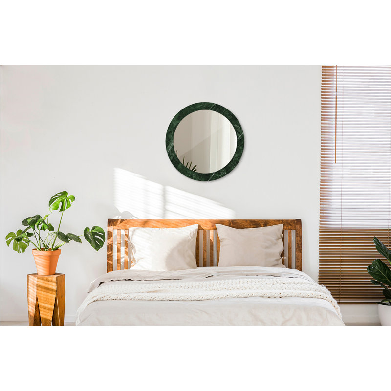 Huldar Glass Flat Wall Mirror