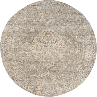 Handmade Silk and Wool Oriental Area Rug