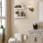 Solid Wood Floating Shelves，Rustic Wooden Wall Shelves-499360654-499360650