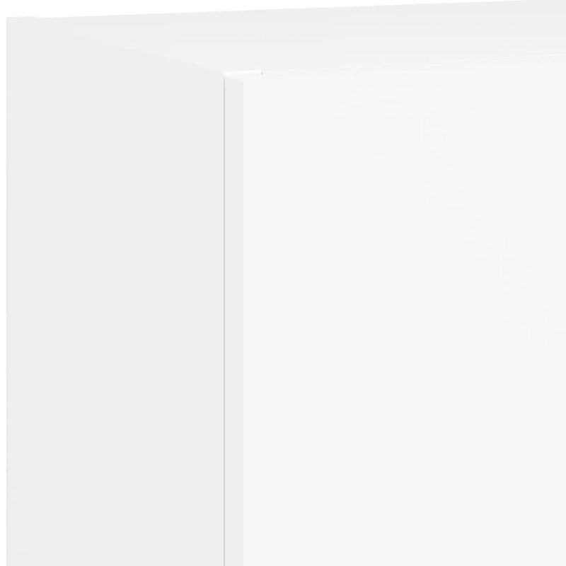 Unfinished Entertainment Centre for TVs up to 28" with Fireplace Included, White