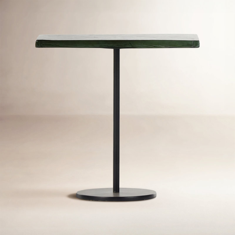 Birkett Glass Top End Table