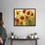 «Sunflower's Delight», art mural sur toile-1443314848-1443315036