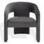 Fauteuil en velours l 28,5 po Ashlyn-975528845