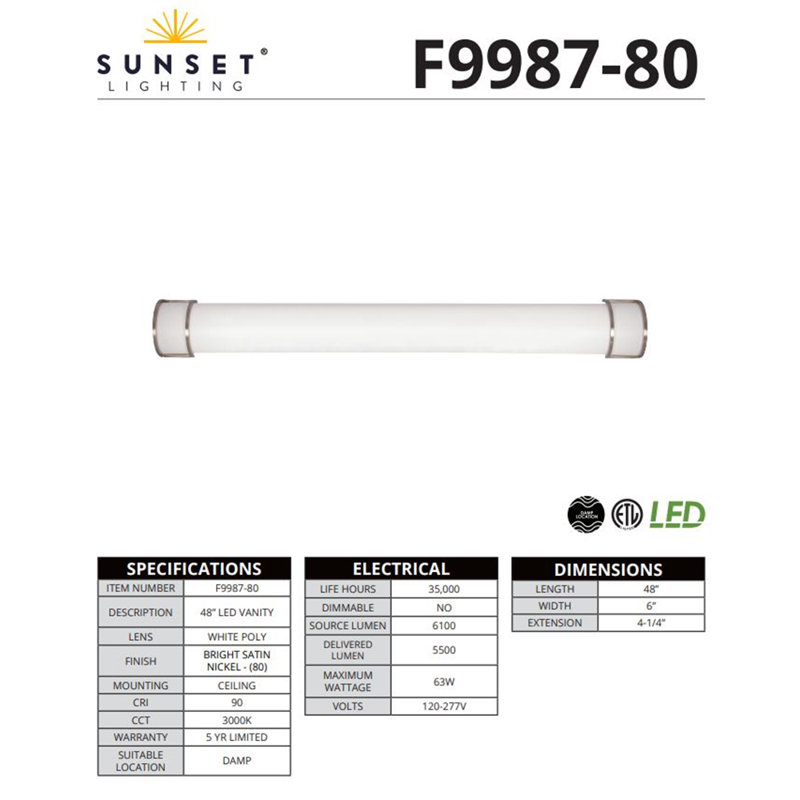 LED Bath Bar
