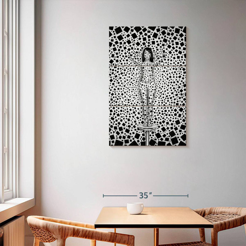 Senne Less Is More Illusion, 57" H x 36" W