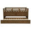 Lit simple capitaine avec lit gigogne Starboard-378832970