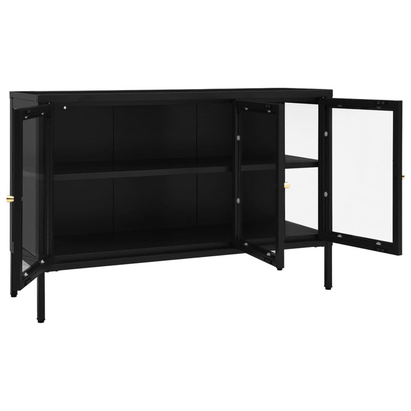 Brandalucci 105cm Sideboard, Black