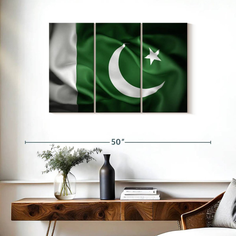 Flag Of Pakistan, 24" H x 38" W