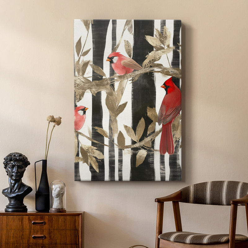 Christmas Holiday Art CCCXX -Custom Wrapped Gallery Cavas, 18" H x 12" W