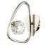 Walbridge Chrome Armed Sconce