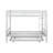 Convertible Metal Bunk Bed With Trundle-238550206