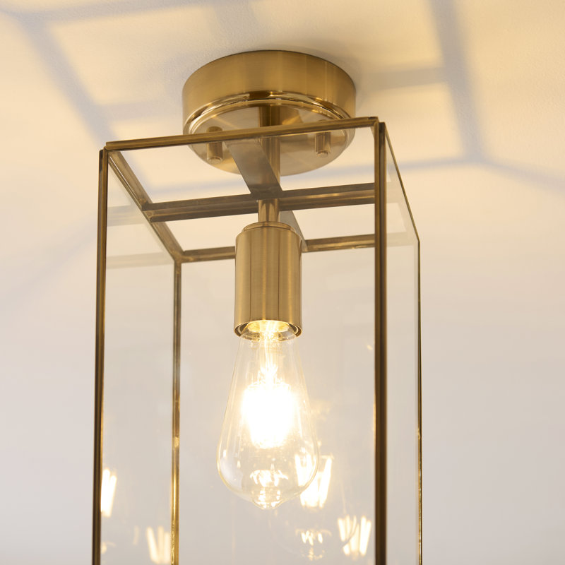 Reba 1 - Light Glass Flush Mount