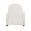 Chaise d'appoint rembourrée, chaise inclinable