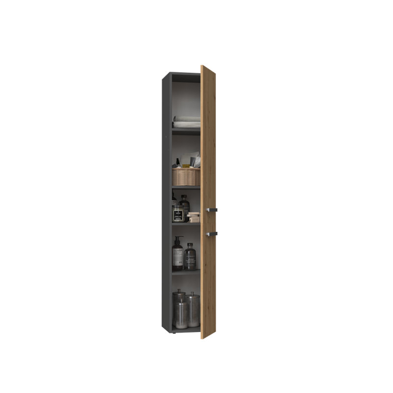 Galyean 1 - Door Accent Cabinet, Brown