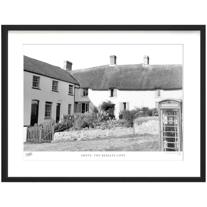 Shute, The Beagles C1955 by Francis Frith - Single Picture Frame Print, 60cm H x 80cm W x 2.3cm D