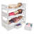 1-2-3 Convertible Doll Bunk Bed with Bedding, Baskets, and Free Personalization Kit