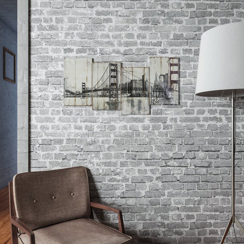 Peinture sur toile tendue, "golden gate bridge"
