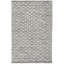 Hobnail Grey Handwoven Performance Rug-46832310