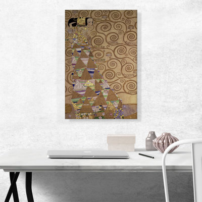 " Expectation Tree Of Life Detail 1909 " by Gustav Klimt
