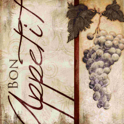 «Bon Appetit 2», impression sur toile tendue
