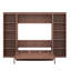 Lit escamotable avec bureau et bibliothèque Murphy-121334641