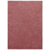 Wool Area Rug in Pink